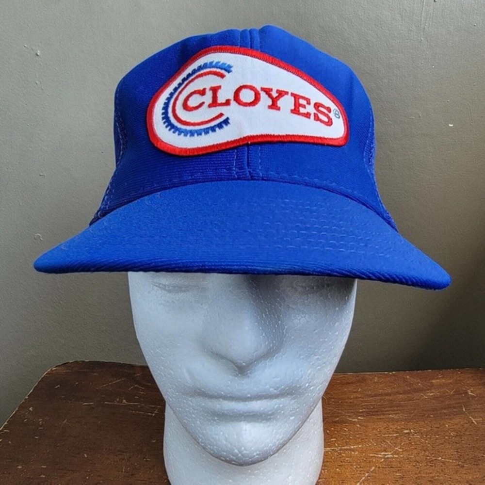Vtg Cloyes Automotive Auto Timing Chain Sets Racing‎ Snapback Trucker Cap Hat